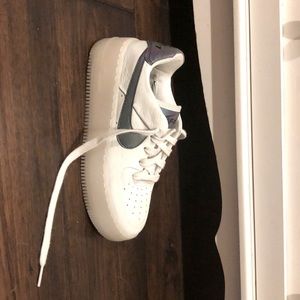 New Custom Air Force 1 special effect/vintage look